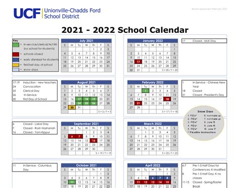 Ucfsd Calendar